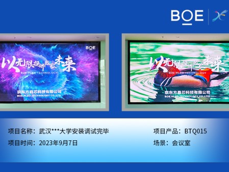 湖北武漢***大學(xué)會(huì)議室BTQ015安裝調(diào)試完畢