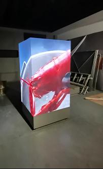 黃岡東西湖P2.0安裝完畢   尺寸：0.96x1.6x3   像素點：1440x800