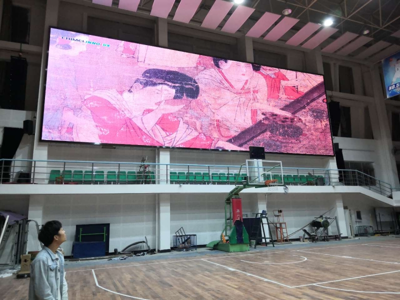 湖北湖北工業大學體育館-室內P4-106㎡